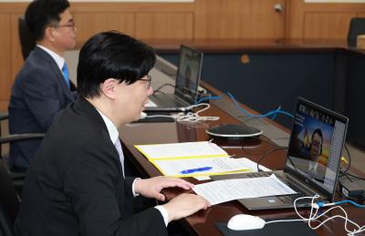외국계 금융회사(IB 등)와 비디오 컨퍼런스를 통해 한국 금융시장 현황 및 주요정책 추진상황 공유2
