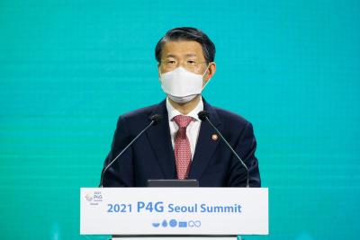 FSC Chairman delivers opening remarks at the Green Finance Special Session of P4G Seoul Summit thumbnail